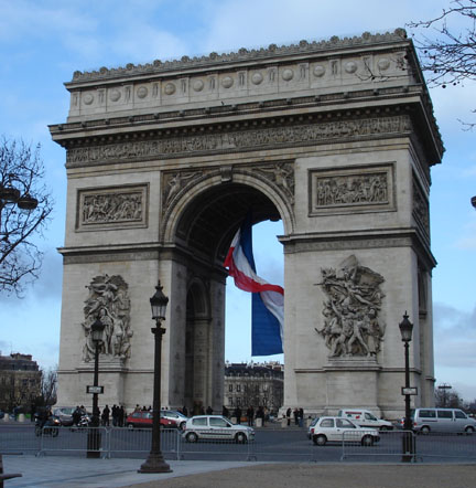 picture Arc de Triomphe Paris France