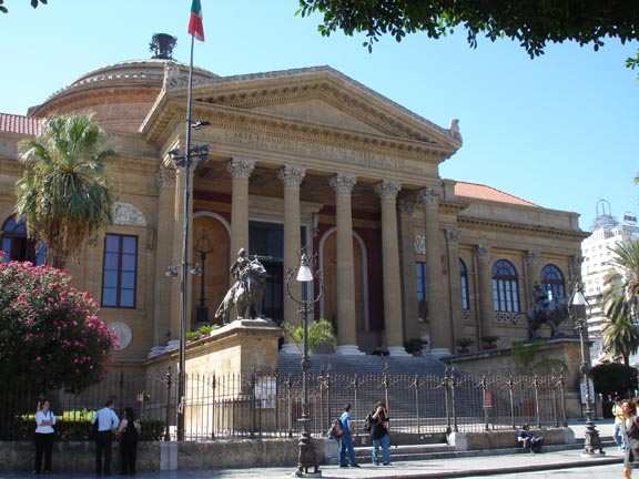 Teatro Massimo in Palermo Sicily