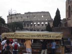 Gelato Truck and the Colosseum