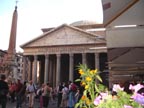 outside the Pantheon
