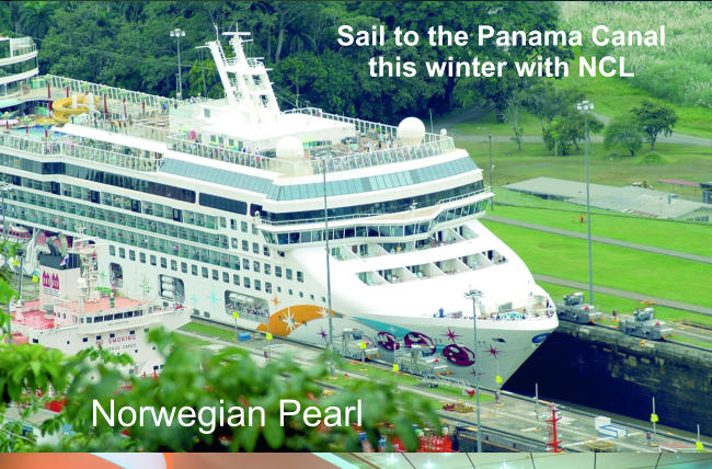 Sail to the Panama Canal this winter with NCL Norwegian Pearl