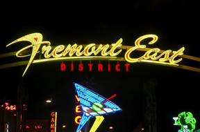 Freemont Street Experience in Las Vegas