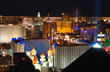 Night Picture of Las Vegas Strip