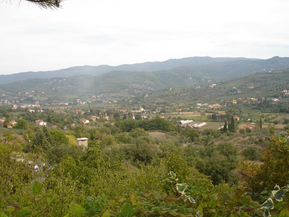 Tiber Valley near Sansepolcro