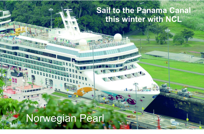 Sail to the Panama Canal this winter with NCL Norwegian Pearl